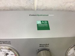 Аппарат гидроколоногидротерапии с механической регулировкой HAB Herrmann (ХАБ Херрманн), Германия