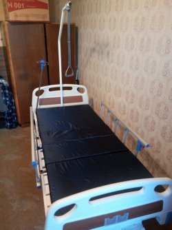 Кровать медицинская функциональная (с противопролежневым матрасом) Армед