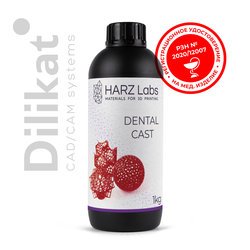 Фотополимер Harz Labs Dental Cast, вишневый