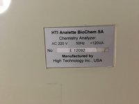 Полуавтоматический биохимический анализатор Biochem SA