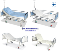 Больничные кровати Lojer (Merivaara), Финляндия: стальные эргономичные функциональные