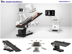 Операционный стол Famed SU-07 (Flare) - один из самых безопасных в мире столов для интраоперационной визуализации (ангиографии)