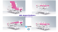 Кресло-кровать для родовспоможения LM-01.4, Famed Zywiec, Польша – оптимальное рабочее место для акушерской бригады и забота о пациентке