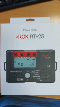 Мегаомметр RGK RT-25 с поверкой