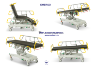 Каталки для перемещения пациента серии Emergo, Lojer (ранее - Merivaara), Финляндия, - проверенное временем качество, стабильность, долговечность