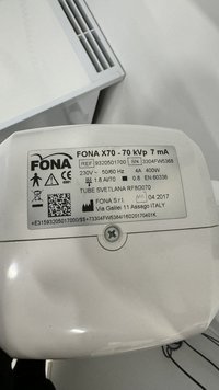 Дентальный рентген FONA X70 настенный