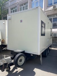 Флюорографический кабинет передвижной на базе прицепа