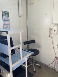 Флюорографический кабинет передвижной на базе прицепа