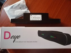Приставка-айтрекер DEYE для управления компьютером для слабовидящих