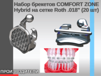 Набор брекетов COMFORT ZONE Hybrid