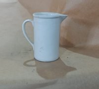 Стакан фарфоровый с носиком