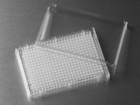 Прозрачный полистирольный микропланшет Corning® NBS с плоским дном, 384 лунки, артикул 3640 