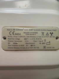 Настенный стоматологический рентген IMAGE X System