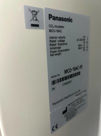 СО2-инкубатор, 170 л., МСО-18АС-РЕ, Panasonic (Sanyo), возд. руб.,диапазон +5С до +50 С