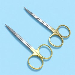 Медицинские (хирургические) остроконечные ножницы с круглыми ручками