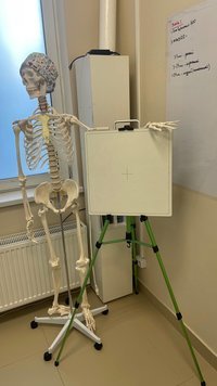 Портативный рентген аппарат с DR-панелью