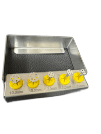 Набор стоматологических дисковых фрез или боров для остеоденсификации