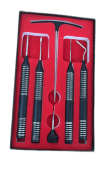 Набор стоматологических инструментов для пародонтологических и эндодонтических процедур