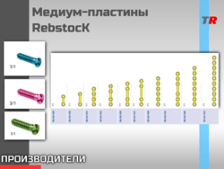 Медиум-пластины RebstocK (Германия) размерной группы 2.0 мм