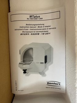 Триммер зуботехнический Renfert MT plus