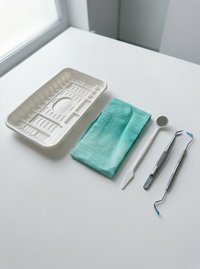 Одноразовый стерильный набор стоматолога 70 ₽