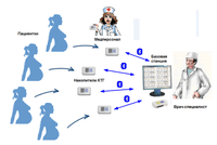 Фетальные мониторы Fetal Trace CG-900P. (Израиль) + дистанционное наблюдение беременности!