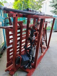Кровать для лежачих с четырьмя электроприводами