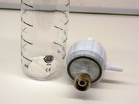 Емкость увлажнитель для флоуметра