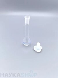 Колбы мерные с 1 отметкой и п/э пробками NS 10/19, 10 мл, класс А, 2 шт/уп (013.01.010)