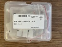 28136815001 Seal cap syringe, set of 5