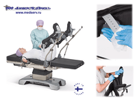 ОПОРЫ ДЛЯ НОГ С ПНЕВМОПРИВОДОМ ДЛЯ УРОЛОГИИ, ГИНЕКОЛОГИИ, ПРОКТОЛОГИИ ТИПА «СТРЕМЯ» / «САПОЖКИ» / «БАШМАКИ» ДЛЯ ОПЕРАЦИОННОГО СТОЛА