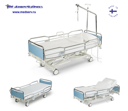 Медицинская функциональная кровать ScanAfia XTK производства Lojer Oy, Финляндия