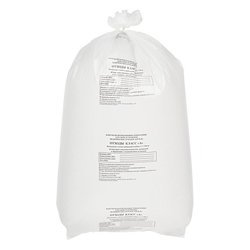 Мешки для медицинских отходов класса А 700х1100 120 литров со стяжками