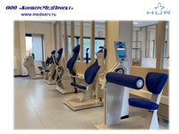 Тренажер механотерапевтический реабилитационный HUR 5160, Финляндия, «сведение рук в положении сидя» для мышц плеч и грудной клетки