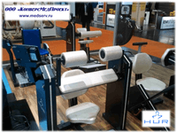 Тренажер реабилитационный HUR 9110, Финляндия, «бицепсы / трицепсы с доступом для инвалидной коляски» для активной механотерапии мышц рук 