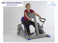 Тренажер реабилитационный HUR 9150, Финляндия, «тяга к себе («гребной тренажер») с доступом для инвалидной коляски»  для механотерапии широчайших мышц спины, трапециевидных и дельтовидных мышц