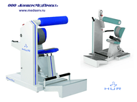 Тренажер реабилитационный HUR 9310, Финляндия, «наклоны корпуса вперед и назад с упрощением доступа для маломобильных пользователей» для механотерапии прямых мышц живота и нижних задних зубчатых мышц поясничного отдела