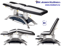 Стол массажный терапевтический экспертного класса Capre FX5 (125 E) с электроприводом, Lojer, Финляндия