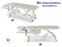 Стол массажный Delta Standard DS5 с электроприводом, Lojer, Финляндия