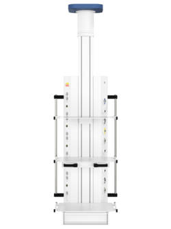 Вертикальная потолочная медицинская консоль CADUCEUS CC-V