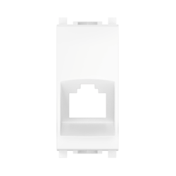 Адаптер CADUCEUS ALING EXPERIENCE для Keystone RJ12/RJ45 с антибактериальной защитой