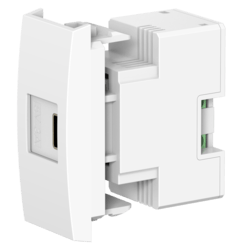Механизм встраиваемой розетки USB тип C CADUCEUS ALING MODE для зарядки 1-го устройства