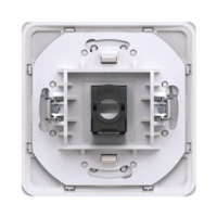 Встраиваемая компьютерная розетка CADUCEUS ALING EON с модулем Keystone RJ45 8P8C, cat.6, FTP