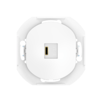 Розетка скрытой установки CADUCEUS ALING EON USB тип С для зарядки 1-го устройства, 3А, 5В=, 250В~, механизм