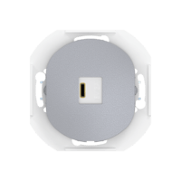 Розетка скрытой установки CADUCEUS ALING EON USB тип С для зарядки 1-го устройства, 3А, 5В=, 250В~, механизм