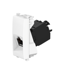 Розетка CADUCEUS ALING EXPERIENCE компьютерная, с модулем Keystone RJ45 8P8C cat.5e, FTP, модульная, для скрытой проводки, механизм