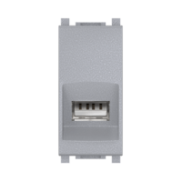 Розетка с модулем Keystone USB 2.0 тип A-A CADUCEUS ALING EXPERIENCE для скрытой проводки