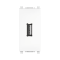 Розетка USB 2.0 тип А CADUCEUS ALING EXPERIENCE для скрытой проводки, для зарядки 1-го устройства