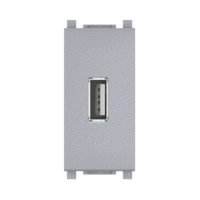 Розетка USB 2.0 тип А CADUCEUS ALING EXPERIENCE для скрытой проводки, для зарядки 1-го устройства