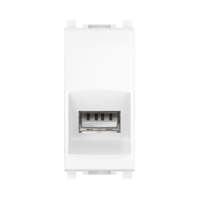 Встраиваемая розетка USB 2.0 CADUCEUS ALING EXPERIENCE, тип А-A с антибактериальной защитой